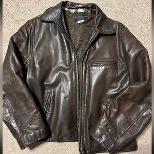 Saks Fifth Avenue vintage leather jacket
